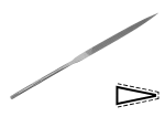 Надфиль VALLORBE LA2405 ножевидный длина 200 мм, насечка №0, шт