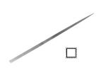 Напильник квадратный с ручкой  хабилис VALLORBE LH2608, длина рабочей части 105 мм, насечка №1, шт