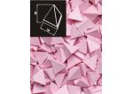Наполнитель для галтования  AVALON 03РР18 - пирамида пластиковая розовая (17х17х17 мм), кг