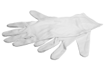 Перчатки микрофибра белые (размер S) двусторонние, пар